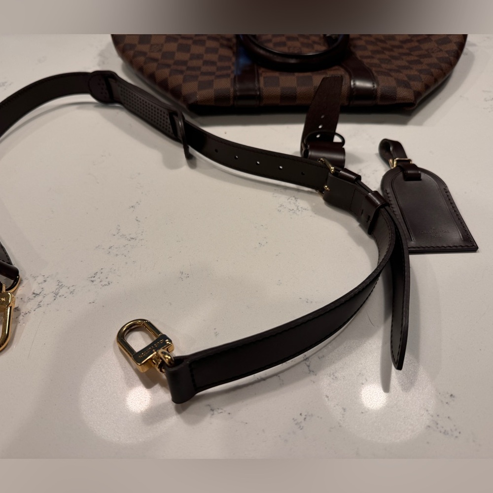 Louis Vuitton Keepall Bandouliere Bag Damier Ebene 45 - Picture 3 of 16